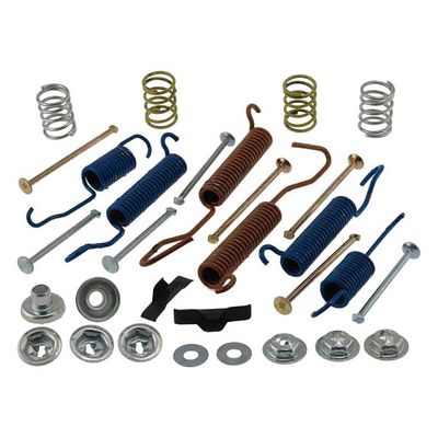 Dwvksz Rear Drum Brake Hardware Kit for GMC K25, G35 1975