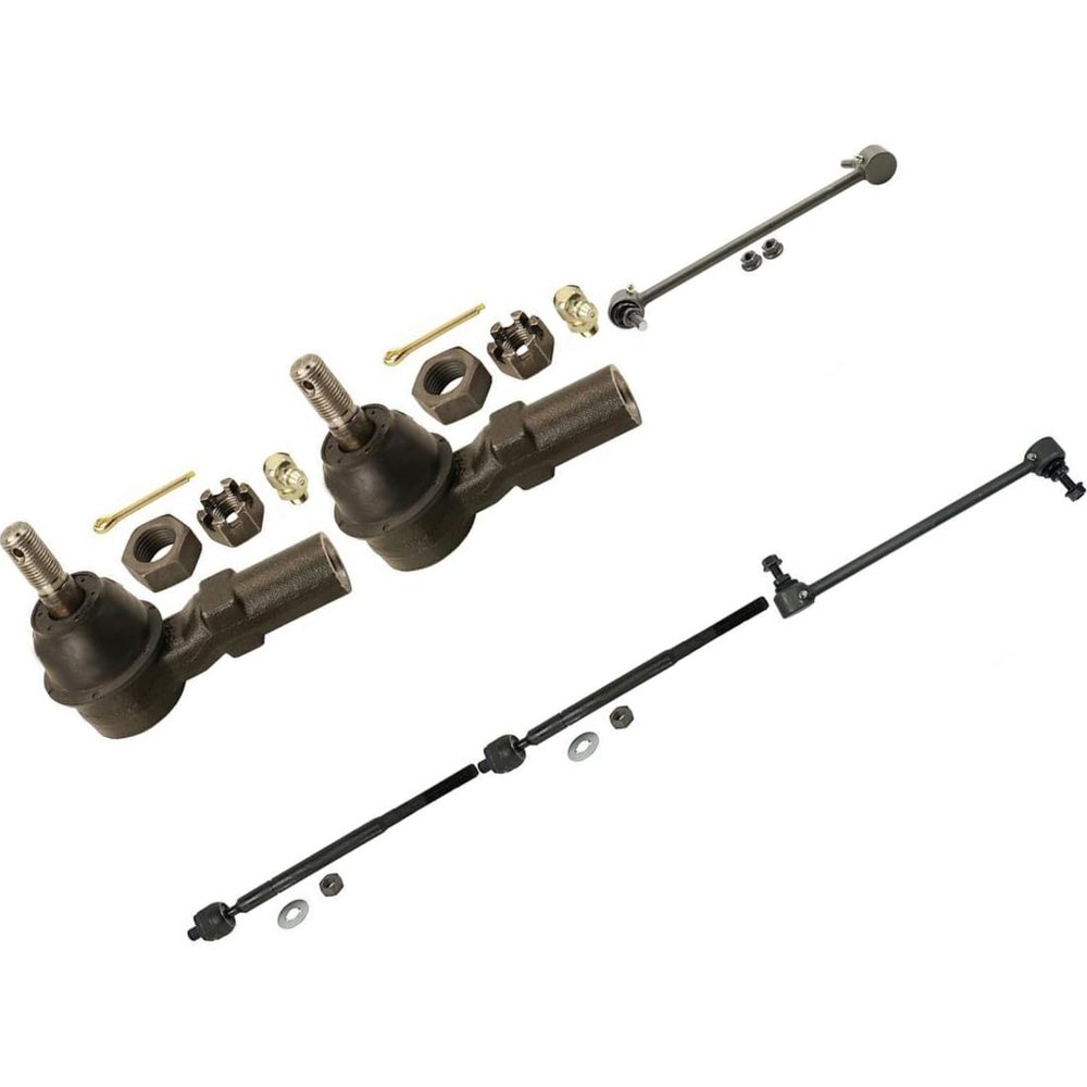 6 Pcs Steering Tie Rod End Inner Outer Front for Toyota Camry Solara Avalon