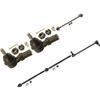 6 Pcs Steering Tie Rod End Inner Outer Front for Toyota Camry Solara Avalon view 1