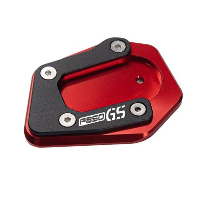 Motorcycle Kickstand Pad Motorcycle Accessories Side Stand Extension Bracket For F850 GS F850GS / F750GS Adventure F 850 750 GSA 2018-2021 2022 2024(850 red)