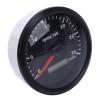 Qqmora 110mm 4 3/8in Tachometer Gauge 7 Color Backlight DC 9 32V 3000RPM with Hour Meter for Car Boat Truck RV Marine Vehicles Universal RPM Monitoring Solution (Black Dial Black Bezel CXA003B) view 3