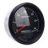 Qqmora 110mm 4 3/8in Tachometer Gauge 7 Color Backlight DC 9 32V 3000RPM with Hour Meter for Car Boat Truck RV Marine Vehicles Universal RPM Monitoring Solution (Black Dial Black Bezel CXA003B) view 4