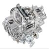 Carburetor | Brawler Diecast, 4-Barrel, 650 CFM | Square Bore, Electric Choke, Mechanical Secondary | Dual Inlet, Aluminum, Tumble Polished | Each view 1