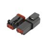 DT06-2S-E004 2pin Car Connector Black Female Head With Terminal 1062-16-0122(1set) view 4