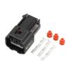 1 Set 3 Pin 62 Z 060 Automotic Female Waterproof Connector KPB016-03427(Female Connector Set) view 1