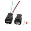 1 Set 3 Pin 62 Z 060 Automotic Female Waterproof Connector KPB016-03427(Female Connector Set) view 2