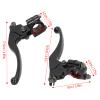 Kuuleyn Pair of Clutch Levers Universal for Pit Bike Dirt Bike ATV Motocross Motorcycle 7/8in Handlebar view 2