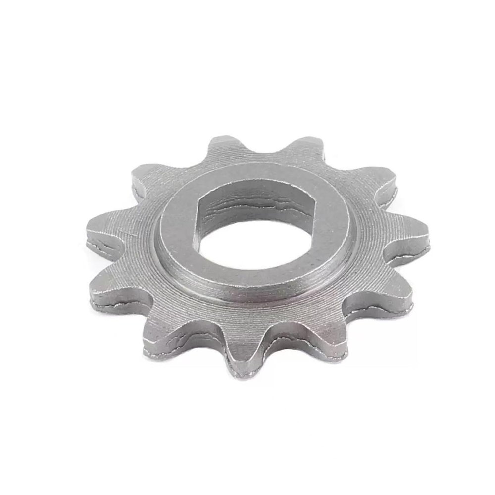 DREFGH 2Pcs Electric Scooter 9T 11T 13T 14T 25H H/D-Shaped Sprocket for Chain Motor Pinion Gear DC with 10mm Inside Diameter(2pcs 25H 11T H)