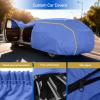Car Cover Custom Fit for Volkswagen Golf 1998-2025 |Waterproof Full Exterior Covers All Weather Car Tarpaulin Wind Sun Tear Resistant with Four Wheel Alignment Rope Combination Lock view 2