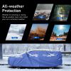 Car Cover Custom Fit for Volkswagen Golf 1998-2025 |Waterproof Full Exterior Covers All Weather Car Tarpaulin Wind Sun Tear Resistant with Four Wheel Alignment Rope Combination Lock view 4