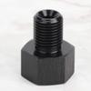 1/8in NPT Female to M10x1.0 Male Reducer Oil Pressure A, Oil Pressure Meter A, d Aluminum Fitting with Black Anodized, Direct Replacement view 2