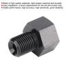 1/8in NPT Female to M10x1.0 Male Reducer Oil Pressure A, Oil Pressure Meter A, d Aluminum Fitting with Black Anodized, Direct Replacement view 4
