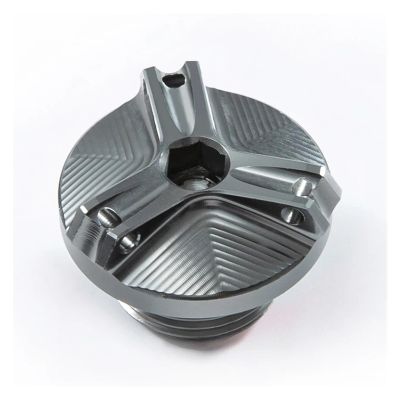 Compatible with TMAX 500 530 T-MAX500 530 SX/DX 2017 2018 2019 TMAX 560 2020 2021 2022Engine Oil Cap Bolt Fuel Filler Cap Accessories(NO Logo Titanium)