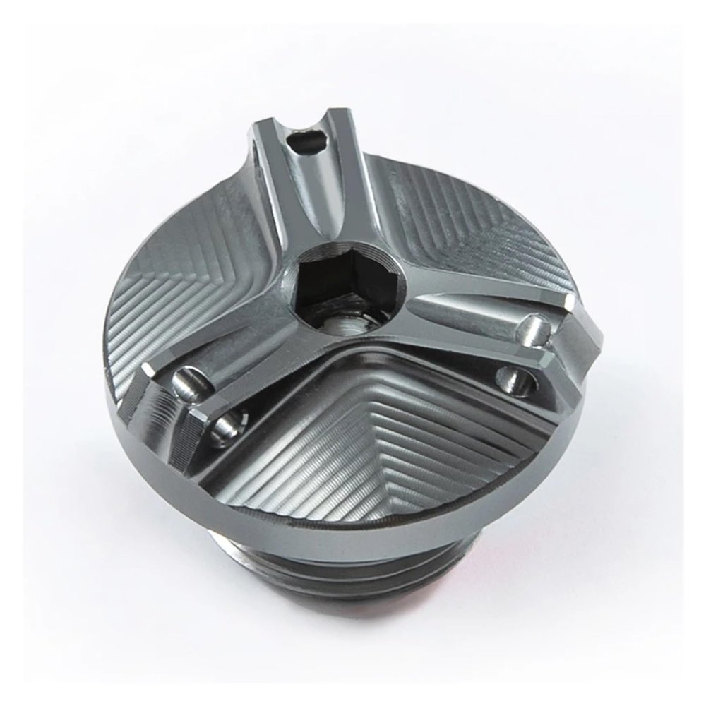 Compatible with TMAX 500 530 T-MAX500 530 SX/DX 2017 2018 2019 TMAX 560 2020 2021 2022Engine Oil Cap Bolt Fuel Filler Cap Accessories(NO Logo Titanium)