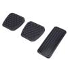 Aramox Brake Accelerator Pedal Covers Set, 3Pcs Set Clutch and Throttle Replacement Cover OEM: 46545 SH3 000, 17816 SK7 000 view 1