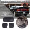 Aramox Brake Accelerator Pedal Covers Set, 3Pcs Set Clutch and Throttle Replacement Cover OEM: 46545 SH3 000, 17816 SK7 000 view 3
