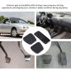 Aramox Brake Accelerator Pedal Covers Set, 3Pcs Set Clutch and Throttle Replacement Cover OEM: 46545 SH3 000, 17816 SK7 000 view 4