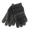 Hot Leathers Mens Mesh & Leather MechanicStyle Riding Gloves with Piping Black view 1