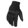 Hot Leathers Mens Mesh & Leather MechanicStyle Riding Gloves with Piping Black view 2