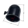 WRITWAA Tow Bar Ball Cover for Truck Trailer Hitch Protection Towball Cap with Screw Lock Fits Swan Neck and Bars Black view 4