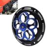 Cnkaka036 Plum Blossom Model Blue Radiator Guard Rotating Fan Cover Aluminum For Vespa Sprint Primavera 150 13-2023 1 Pc view 2