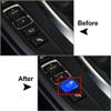 Lirun Blue Radar Sensor Camera Button Key Cover ABS For BMW 2 Series F22 F23 2014-2018 1 Pc view 4