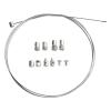 Throttle Clutch Cable Repair Kit Solderless Nipple with Sleeve Nut Set with Cable Lawnmower Rotovator Lawn Mower Parts view 3