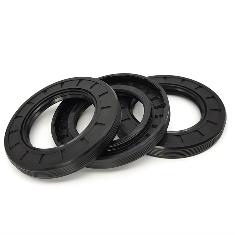10Pcs Inner Diameter 8mm 9mm Nitrile Skeleton Oil Seal Ring Waterproof Oil-Resistant Anti-Aging Dustproof(8x25x8-10Pcs)
