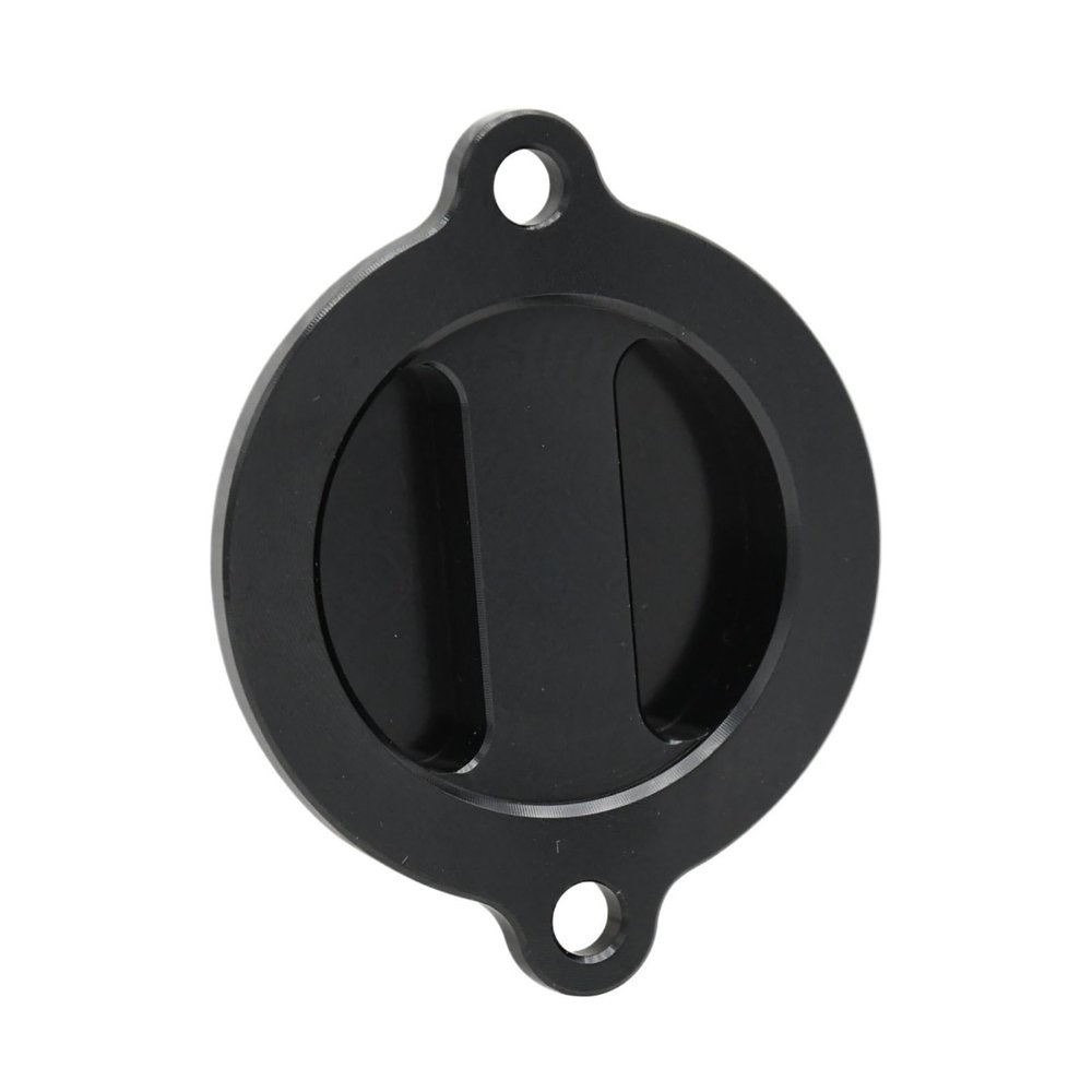 CNC Oil Filter Cover Cap Oil Cap Compatible with 701 FE501 FE450 FC450 Compatible With125 200 390 690 790 890 1090 1190 1290(Black)