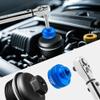 LIFSHP 27MM Oil Filter Socket,3/8" Drive For BMW330i Mercedes Ford Nissan Dodge Hyundai Kia Mini Fiatand Other Vehicles Oil/Fuel Filter Removal Tool-Blue view 2