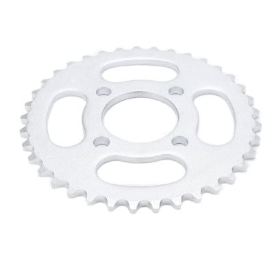 Rear Sprocket 37 Tooth, Steel Construction with 153mm Diameter, Chain Drive Component for Electric Bicycles and Motorized Vehicles