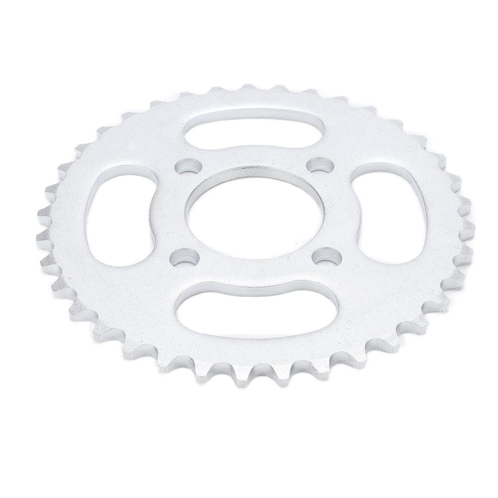 Rear Sprocket 37 Tooth, Steel Construction with 153mm Diameter, Chain Drive Component for Electric Bicycles and Motorized Vehicles