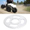 Rear Sprocket 37 Tooth, Steel Construction with 153mm Diameter, Chain Drive Component for Electric Bicycles and Motorized Vehicles view 2