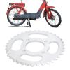 Rear Sprocket 37 Tooth, Steel Construction with 153mm Diameter, Chain Drive Component for Electric Bicycles and Motorized Vehicles view 4