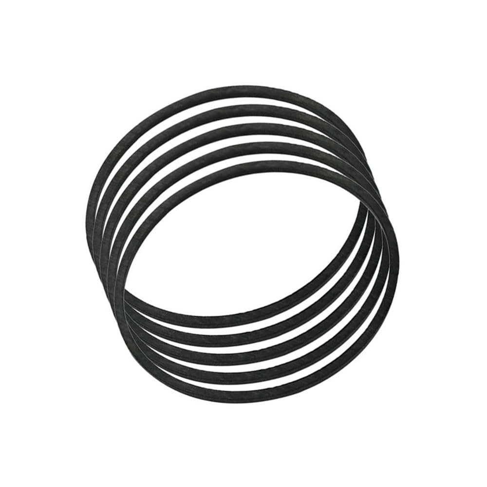 ZMPMGSDLJ 5pcs Rubber Carburetor Float Bowl Gaskets O-Ring Fit for Carb 693981 280492 111000 2069316 Lawn Mower Accessories Gardening Supplies(White)
