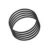 ZMPMGSDLJ 5pcs Rubber Carburetor Float Bowl Gaskets O-Ring Fit for Carb 693981 280492 111000 2069316 Lawn Mower Accessories Gardening Supplies(White) view 1