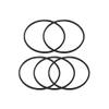 ZMPMGSDLJ 5pcs Rubber Carburetor Float Bowl Gaskets O-Ring Fit for Carb 693981 280492 111000 2069316 Lawn Mower Accessories Gardening Supplies(White) view 4
