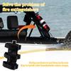 Norkmdi Car Roll Bar Fire Extinguisher Holder, Adjustable Off Road Vehicle Extinguisher Mount Strap, Auto Fixed Belt Replacement Accessories, Compatible with JK JKU Gladiator (Black) view 3