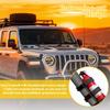 Norkmdi Car Roll Bar Fire Extinguisher Holder, Adjustable Off Road Vehicle Extinguisher Mount Strap, Auto Fixed Belt Replacement Accessories, Compatible with JK JKU Gladiator (Black) view 4