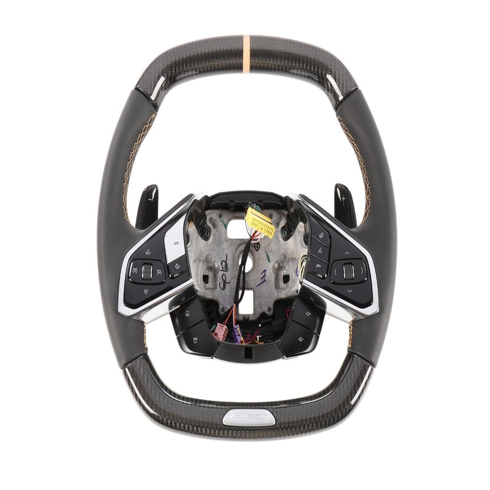 GM Genuine Parts 86513972 Exposed Carbon Fiber Steering Wheel