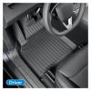 BHNJUTM Floor Mats with Door Sill Protection Strips Compatible with Tesla Model Y Juniper 2025 All-Weather Liner Cargo Mat Trunk Backrest(RHD-3pcs) view 4