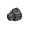 AICNRUT 1-1813099-1 Circular Automotive Connector 4-hole Plastic Shell Wire End With Clips(FEMALE_1SET) view 2