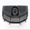 Car Sport Chrono Stopwatch Mounted Dashboard for Porsche Taycan 2020 2021 2022 2023 2024 Black Panel and Black Stopwatch view 2
