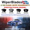 Wiper Blades Set/2 fits BMW 340i GT xDrive 2019 w/2yr Wear Warranty view 3
