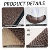 Hbbgdiy 2Pcs Car Seat Covers, Breathable Car Seat Mat with Anti-Slip Bottom, Practical Reusable Chair Pad for Truck Sedan SUV view 3