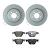 Hella Front 348mm Disc and Low-Metallic Pads Brake Kit For BMW Z4 sDrive35is 20112016 view 1