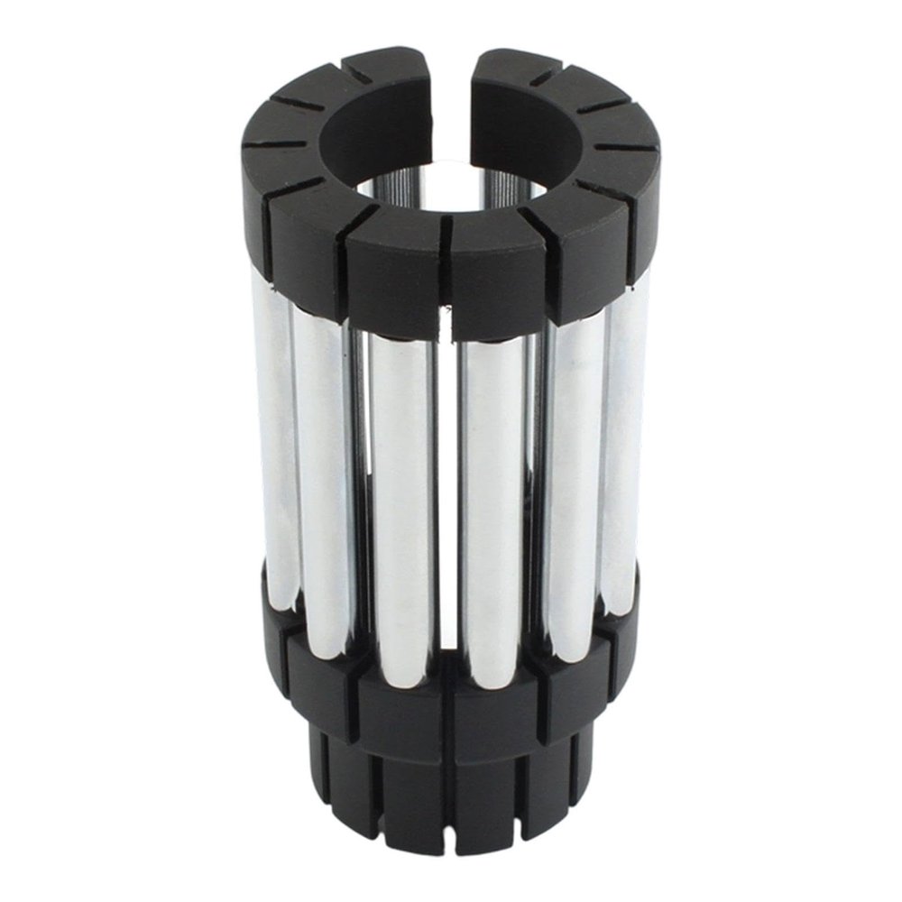 Motorcycle Front Fork Oil Seal Drive Tool Universal Garage Repairing Aluminum Alloy Nylon Oil Seal Installation for 37mm-53mm- Silver
