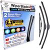 Wiper Blades fits Cadillac XT6 2024 Set/3 w/1yr Wear Warranty -Easy Install view 1