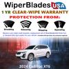 Wiper Blades fits Cadillac XT6 2024 Set/3 w/1yr Wear Warranty -Easy Install view 3