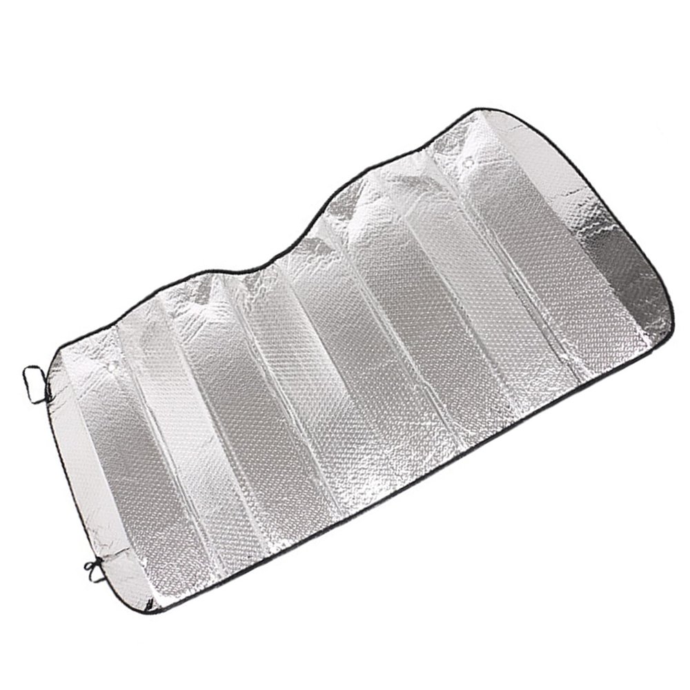 ANGGREK Front Screen Sunshade, 51.18 x 23.62 inches Car Sun Shade Rays Protection with Thick Aluminum Foil